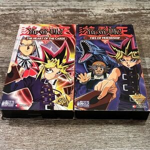 Yu-Gi-Oh! VHS Set - The Heart of the Cards & Ties of Friendship